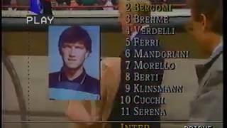 Inter - Milan / Serie A 1989-1990 (Highlights) / Van Basten, Baresi, Maldini, Klinsmann, Zenga