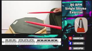 5 mins Drum Exercise(打鼓練習) - 初學者到專業鼓手