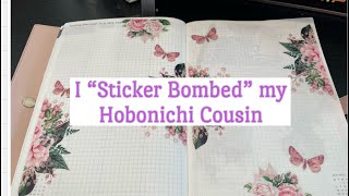 Used Up My Stickers!!!  Hobonichi Cousin