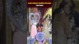 Anant Ambani & Radhika Merchant Cute Dance Performance At Pre-Wedding Ceremony #short #shorts