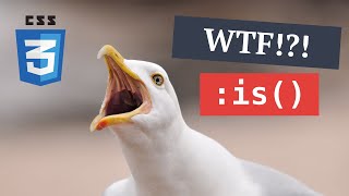 WTF is the CSS :is() pseudo-class!?!