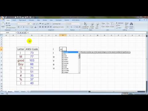 Code Formula In Excel in Hindi Code Formula In Excel in Hindi
