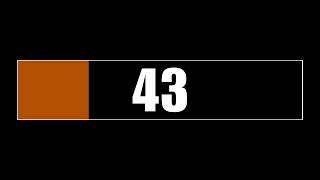 43 Second Timer | Bar Timer