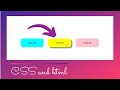 CSS Button Hover shadow effect | button box-shadow effect using CSS and HTML