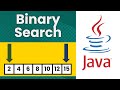 Binary Search (Java Tutorial)