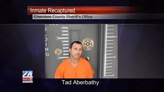 Escaped Cherokee County Inmate Recaptured