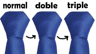 How to tie a Windsor knot - Regular, Double, Triple Windsor