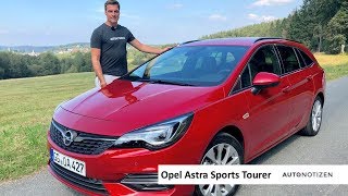 Opel Astra Sports Tourer Facelift 2019: Dreizylinder im Review, Test, Fahrbericht