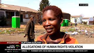 SAHRC probes human rights violations in Kliptown, Soweto