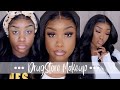 FULL FACE OF FLAWLESS  DRUGSTORE MAKEUP | AFFORDABLE | BEGINNER FRIENDLY | WOC