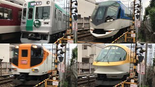 【次々とネタ列車が来る夕ラッシュの近鉄京都線！伊勢志摩ライナーや希少な準急・ヘッドマーク付きの京都市営地下鉄など！】近鉄京都線平日夕ラッシュ電車集！大久保〜久津川にて！