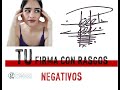 ❌❌ LOS PEORES Rasgos en las Firmas - GRAFOLOGÍA