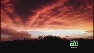 Orange, Yellow Clouds Spotted In Buenos Aires Saturday