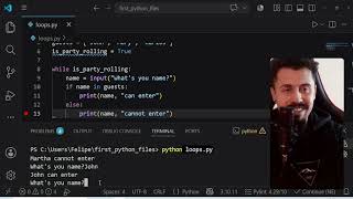 while loop in python