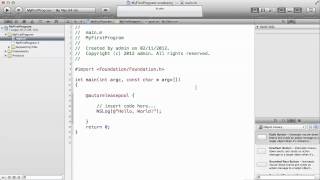 Objective-C Tutorials: 3 - Creating New Projects and ARC
