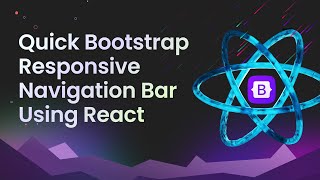 React Quick bootstrap Responsive Navbar Tutorial for Beginners using React JS