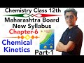 part-1 ch-6 Chemical Kinetics class 12 chemistry maharastra board new syllabus Rate of the reaction