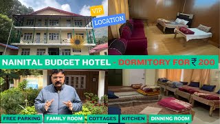 NAINITAL YOUTH HOSTEL I NAINITAL BUDGET HOTEL I NAINITAL HOTEL I NAINITAL HOSTELS I MALL ROAD HOTEL