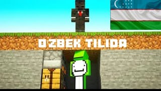 Grox vs Dream manhunt Oʻzbek tilida #minecraft #grox #dream