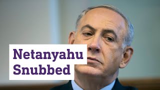 Netanyahu Snubbed by Dutch MP