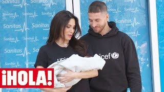 PILAR RUBIO y SERGIO RAMOS presentan a su hijo ALEJANDRO