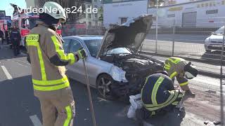 13.02.2016 - VN24 - Drei Schwerverletzte nach Frontal-Unfall in Hagen