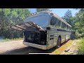 Trying to get an old bus running and inspecting it to get it ready for the road again. 4104