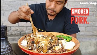 Naga cuisines smoked pork || extremely spicy|| kents vlog.