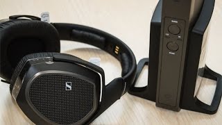 Sennheiser RS175 Closed Back Wireless TV Headphone - Unboxing \u0026 Review