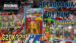 Amazing Toy Hunt at Retro Mania Collectible Show | Rare Finds \u0026 Vintage Treasures!