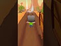 Talking Tom Gold Run - MY TALKING TOM Runs in The Wild West Funny Race Gameplay #Shorts