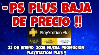 PS PLUS BAJA DE PRECIO !! NUEVA PROMOCIÓN PS5 PS4 PLAYSTATION PLUS EXTRA PREMIUM DELUXE