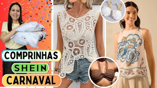 Comprinhas SHEIN! Provando LOOKS para o CARNAVAL!