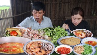 Làm Nồi Bún Cá Kiểu Này Ngoài Đồng Cực Ngon | VTNam Vlog