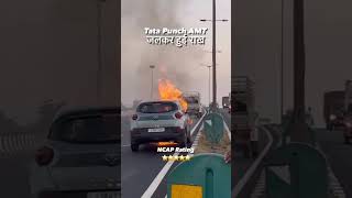 Tata punch Amt burnt 🔥 #tata #tatapunch #car #shorts