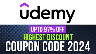 Udemy Coupon Code💥Udemy Promo Code💥Udemy Discount Code