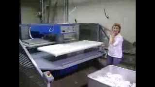 DOUBLE LEGGER PRESS for IRONING of TROUSER WITH CREASE with ANTI-IMPRESSION SYSTEM