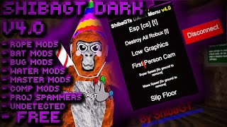 THIS IS THE BEST FREE MOD MENU IN GTAG... | SHIBAGT DARK V4.0 | ROPE MODS, BAT MODS, PROJ SPAMMERS