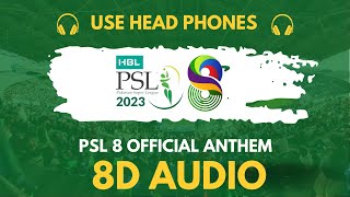 PSL 8 Song  | Official Anthem | Reverbed | Pakistan Super League 2023 | PSL 8 Squad | Base Boosted