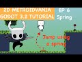 2D PLATFORMER  Godot 3.2 tutorial ll 6 ll Spring (jumping platform)