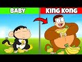 Baby Shinchan Vs King Kong Nobita 🤣🤣 | Funny Game |