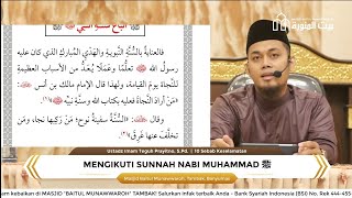 LIVE: Mengikuti Sunnah Nabi Muhammad - Ustadz Imam Teguh Prayitno, S.Pd.