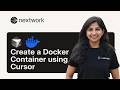 Create a PostgreSQL Docker Container with Cursor