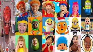 Blippi - Ryan’s World - Cocomelon - D Billions - Face Dance KulikiTaka Puzzle Max 57