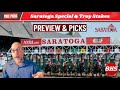 2024 Saratoga Special & Troy Stakes | Horse Racing Picks