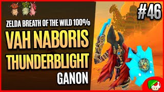 Zelda Breath of the Wild 100% DETONADO | Divine Beast Vah Naboris e Thunderblight Ganon #46