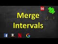 Merge Intervals | LeetCode 56 | C++, Java, Python