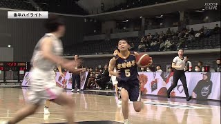 インサイドを完全支配！京都精華学園中が全中に続く2連覇に向けいざ決勝へ【女子準決勝】四日市メリノール学院中(三重)vs京都精華学園中(京都)｜京王Jr.ウインターカップ 2023-24