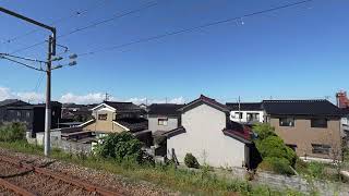 20241012　北陸三県をつなぐ一万三千尺物語紀行　富山発コース　泊駅発車