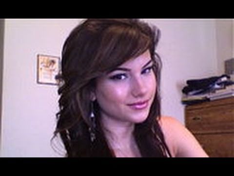 How To Style Side Swept Bangs Youtube